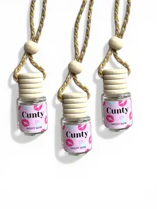 Funny car air freshener, Scented car diffuser, hanging air freshener, car accessories for women