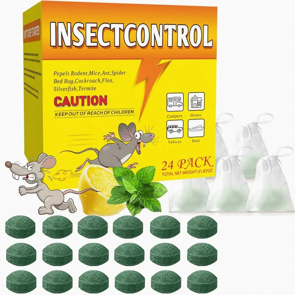 Natural Peppermint Lemon Pest Repellent