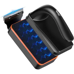 Magnetic Aquarium Fish Tank Glass Cleaner,Detachable Dual-Blades Brush Tool with Floating Scrubber, Double Side Magnetic Algae Scraper for 0-0.25 Inch Thick Glass Aquariums Tank (S)