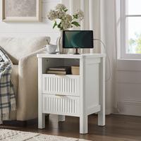 2 Drawers Dresser White