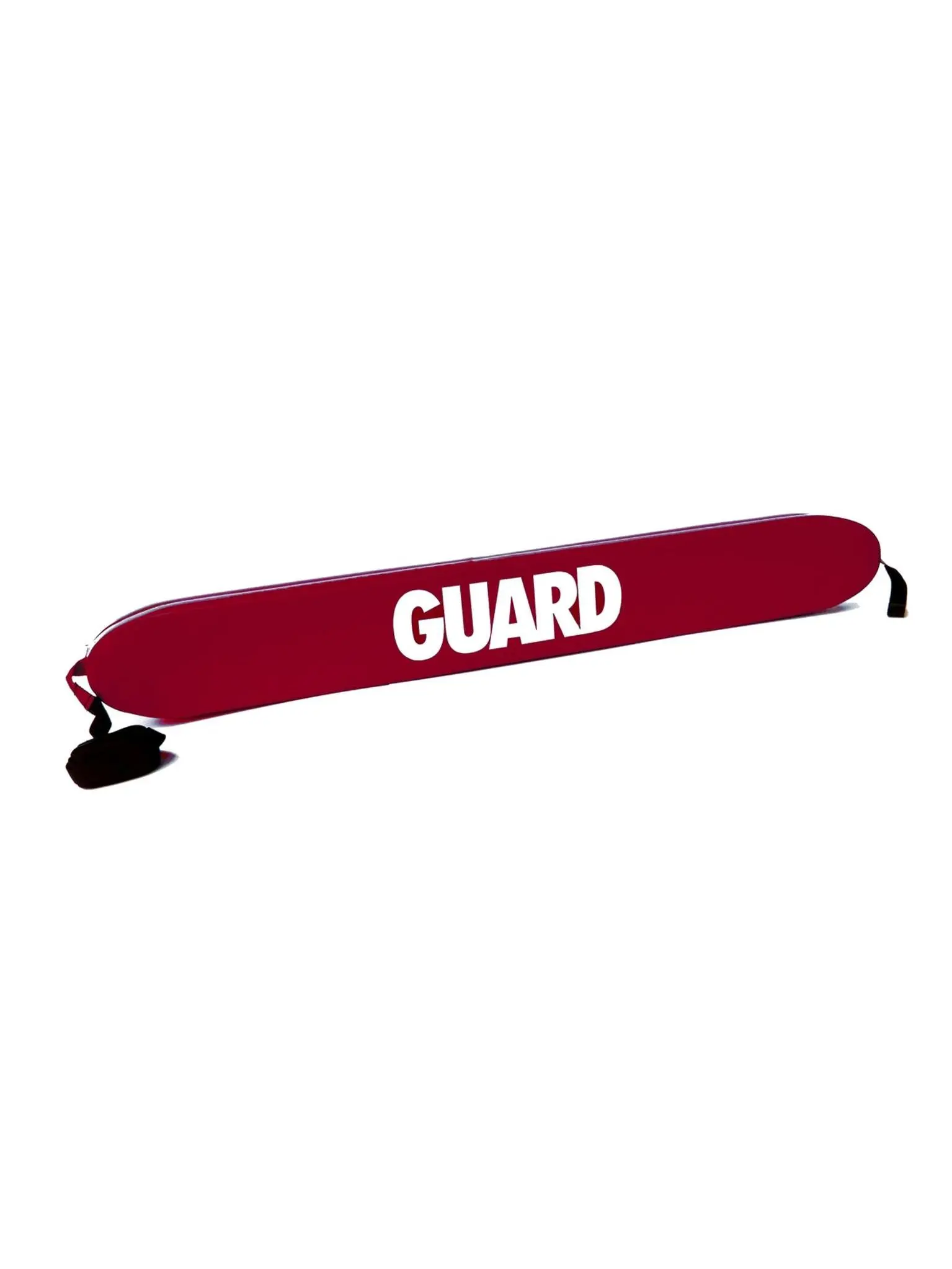 Kemp USA 10-201-RED 50 in. Adjustable Rescue Tube, American Red Cross Preferred, White Guard Logo, Closed Cell Foam, Hand Dipped, Adjustable Nylon Shoulder Strap, Tow Line, for Waterparks, Guard Training