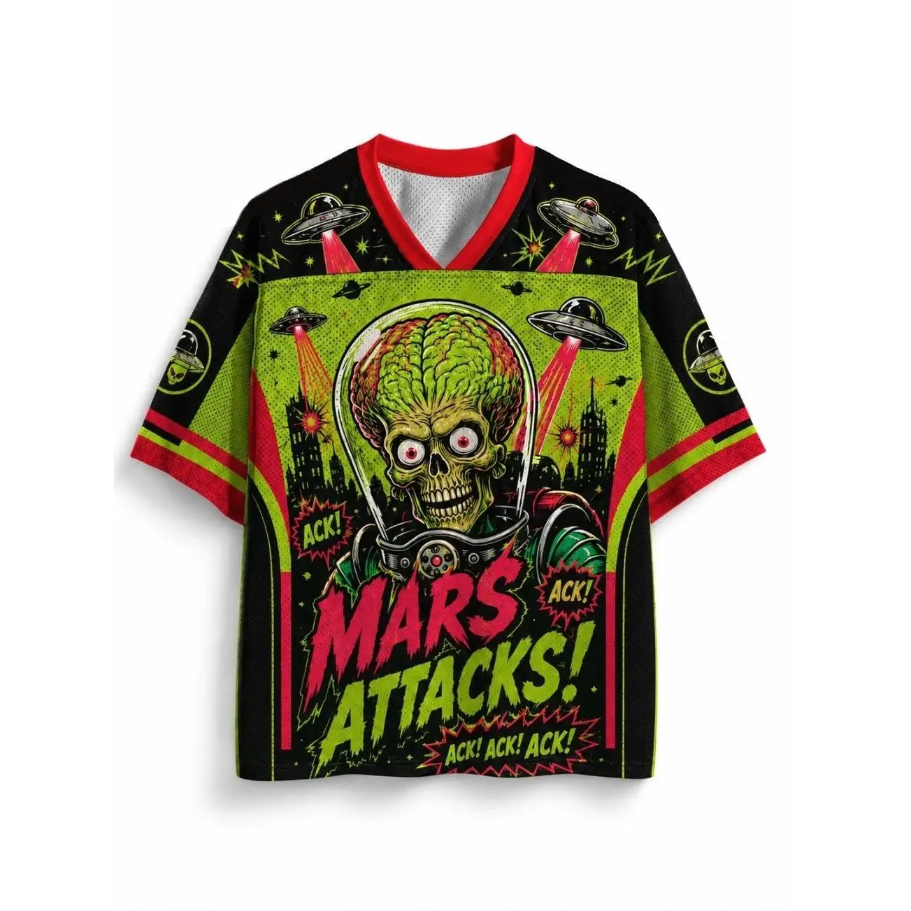 Mars Attacks Movie Jersey Shirts KY7
