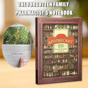 2026 Apothecary:250Powerful Reme-dies At Your Fingertips,800 Herbs You Need For Your Body Home DOctor Herbal Reme-dies Book for Everyday Wellness,portable