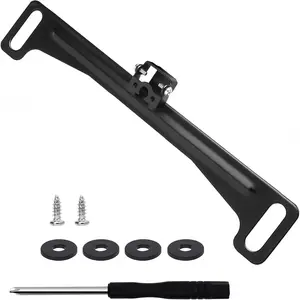 Universal Rear View Camera License Plate Bracket, Upgraded Anti-Rust  Full Stainless Steel Backup Camera License Plate Mount , No-Drill & Adjustable for Easy Installation