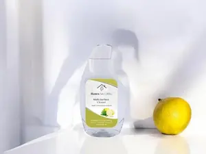 Roses Natural Multi-Surface Cleaner - Lemon & Eucalyptus Scented 500-1000ml Plant-Based Formula for All Surfaces Streak-Free Shine