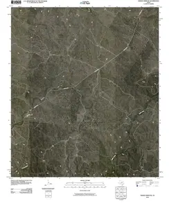Indian Creek NE Texas USGS Topographic Quadrangle Map, 2012, 1:24000