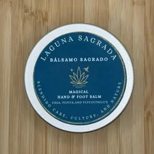 Balsamo Sagrado(2oz)Magical Hand and Foot Balm made with chia, pepita and tepezcohuite (handcrafted small batch) Beeswax Nourishing Organic Avocado Oil