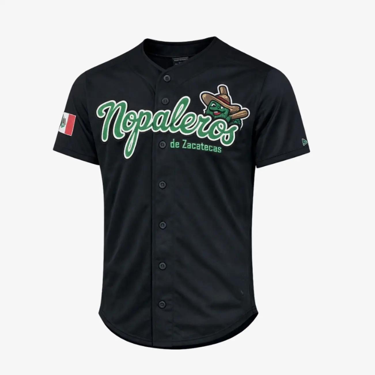 Black ((NOPALEROS)) DE ZACATECAS Jersey, Men’s Zacatecas Mexico Fan Jersey, Classic Nopaleros Style Game Day & Streetwear Shirt