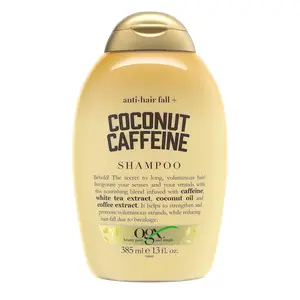 OGX Anti-Hair Fall + Coconut Caffeine Strengthening Shampoo, 13 Oz