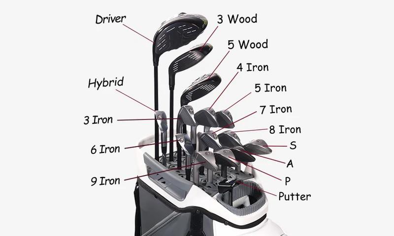 Ask Echo SLC-130LE Golf Bag Luxury 15 Way Full Length Dividers Golf Quiet Synthetic Leather Cart Bag Ask Echo SLC-130LE Golf Bag Luxury 15 Way Full Length Dividers Golf Quiet Synthetic Leather Cart Bag