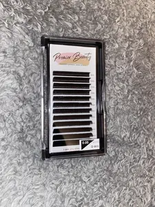 Premier Beauty Mink Eyelash Extensions - Premium Quality Flawless Natural Look Long Lasting USA Made Cosmetic Makeup