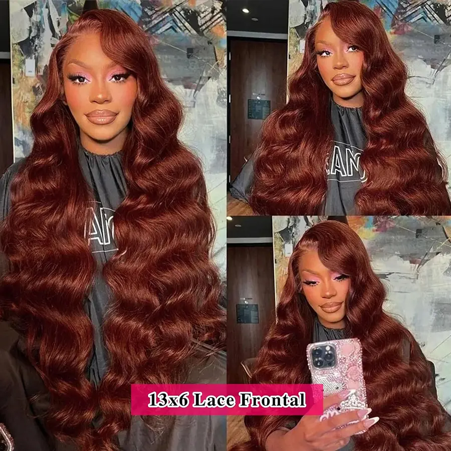 13x6 HD Lace Wig-33#