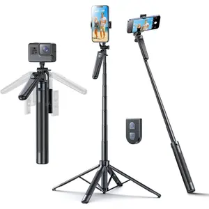 Selfie Stick Tripod,71" Tripod for ,360?Rotation with  Remote,Portable  Cellphone Stand,Vlog,Live Stream,Video Recording Compatible with  Android, Camera