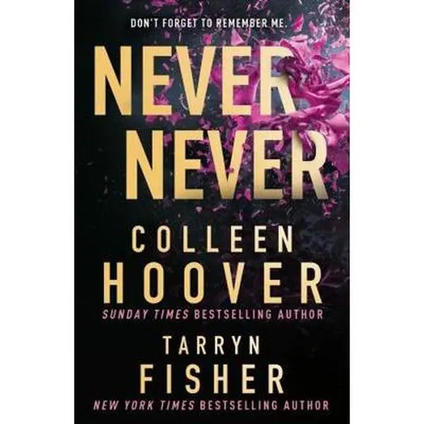 USED-Never Never by Colleen Hoover (Paperback)