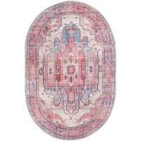 Beige 4'  x  6' Oval