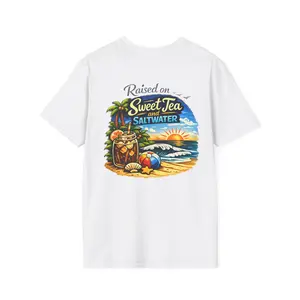 Raised on Sweet Tea and Saltwater T-Shirt