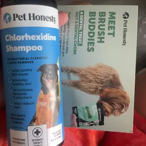 Pet Honesty Chlorhexidine Cat & Dog Seasonal Itch Relief Shampoo, for Allergies, Itching, Skin and Coat Support Helps Shedding, Hot Spots, and Deodorizing Dog, Cat & Kitten Shampoo & Grooming Supplies for Bath