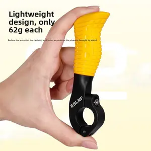 Adjustable Non-Slip Tpe Soft Gel Handlebars for Mountain Bikes Thumb Grip Bike Accessories Outdoor Cycling Gear Pair of Handlebars