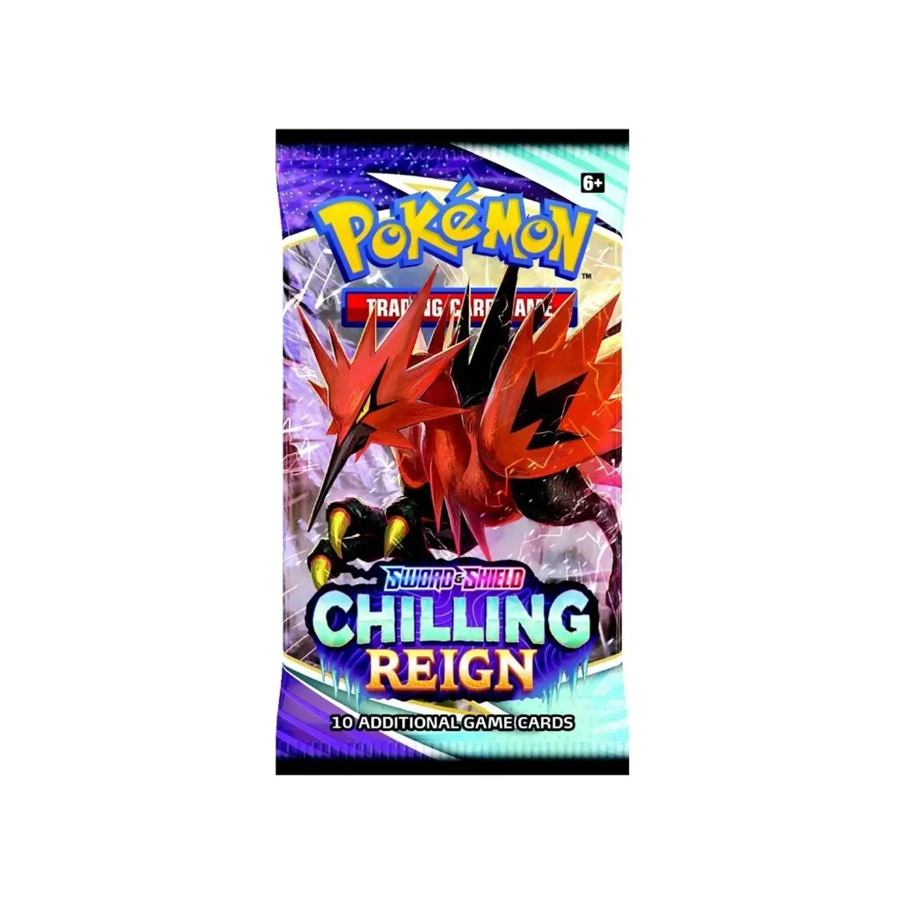 CHILLING REIGN BOOSTER PACK (PRODUCT IS RIPPED LIVE)
