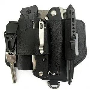 Men's Casual Solid Color Waist Bag, Multifunctional On-the-Go Waist Pack, Outdoor Tool Bag for Fishing, Hunting and Foraging, Casual Bag for Outdoor and Daily Commute, Durable Quality Waist Bag for Outdoor Hiking, Trendy Style