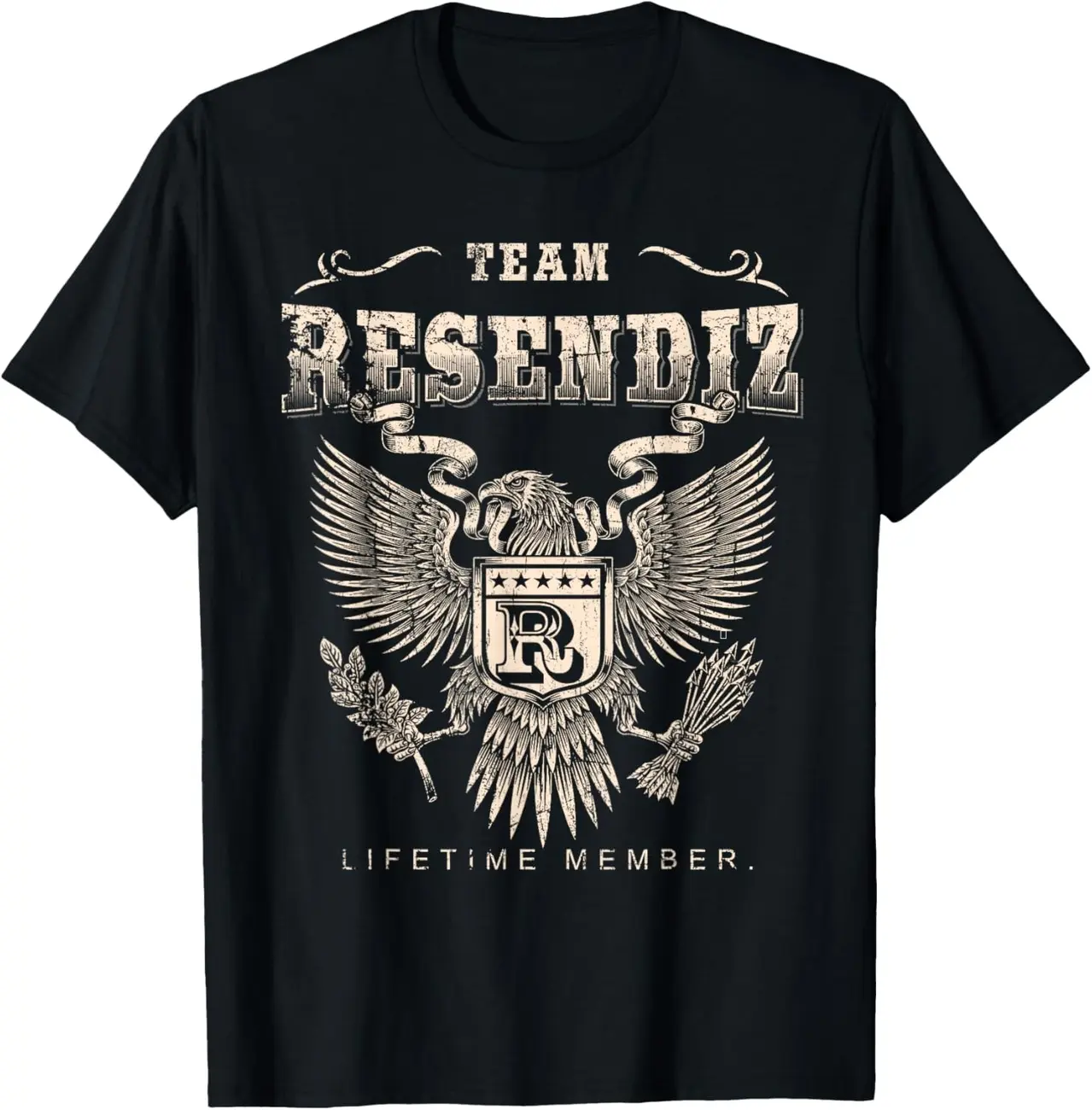 Team Resendiz Lifetime Member Last Name T-Shirt HIA