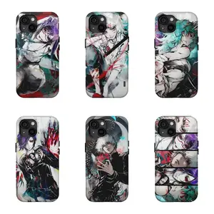 Anime Tokyo Ghoul Black  Fashion iPhone Case Stylish & Durable New Year Gift: Fashionable Phone Case for iPhone 11 12 13 14 15 16 17 – Perfect Blend of Protection and Trend