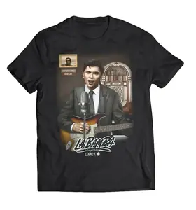 Chicano Oldies Shirts, Edition La Bamba Ritchie Valens T-Shirt, Rare Collectible 100% Cotton, Trendy Women's Clothing - Unisex Graphic Short Sleeves T Shirt S-3XL Gift for Friends and Family