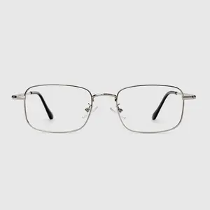 Blue Elephant SLAP Silver Glasses Blue Light Filtering Korean Unisex Eyewear