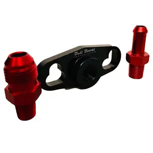 Fuel Rail Pressure Regulator FPR Adapter Fitting For 1 2 3 ECLIPSE DSM 1/8NPT