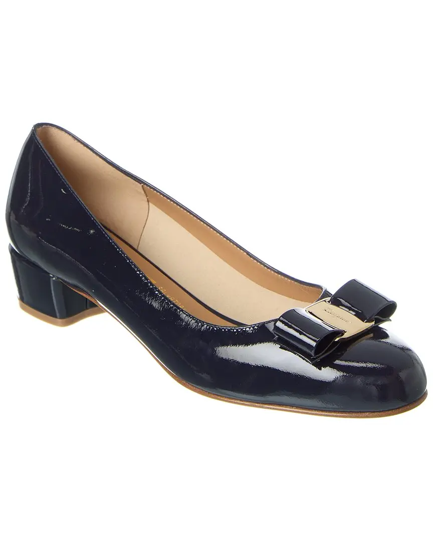 Ferragamo Vara Patent Pump