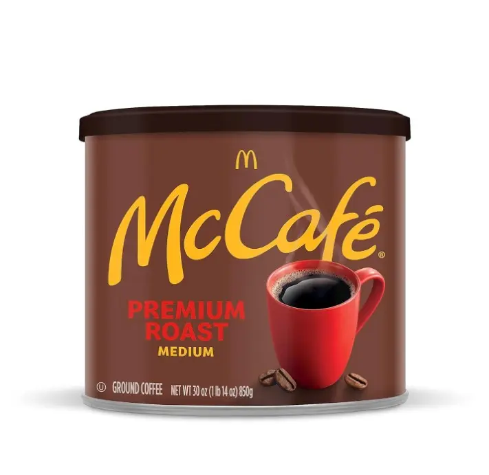 McCafe Premium Roast, Medium Roast Ground Coffee, 30 oz Canister