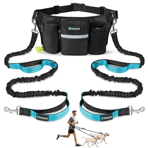 Premium Hands Free Dog Leash Bag