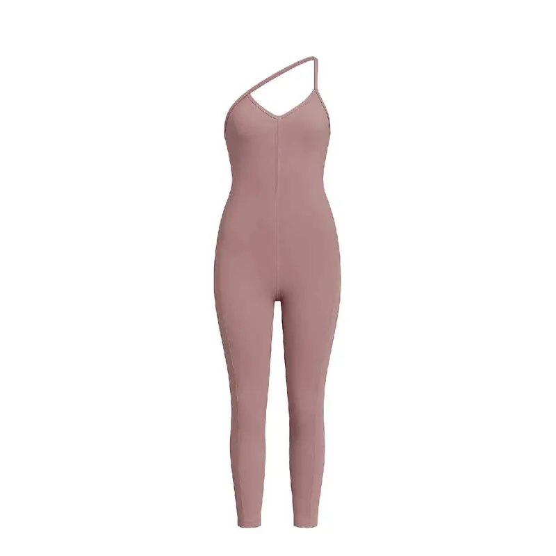 Necessitingz Handmade Lilac Long One-Piece Jumpsuit  Womenswear