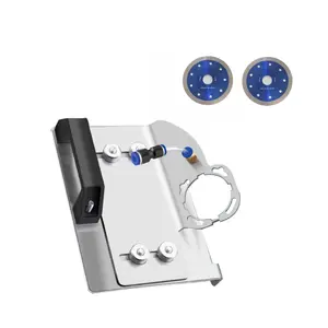 Portable 45-Degree Angle Grinder Tile Chamfering Tool, Universal Wood and Tile Edge Beveling Device with Diamond Blade