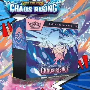 Mega evolutions chaos rising elite trainer box
