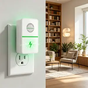 Power Plug Pro Energy Saver 2026 Updated - Intelligent Electricity-Saving Box, Smart Plug-In Power Factor Saver for Household Electrical Use
