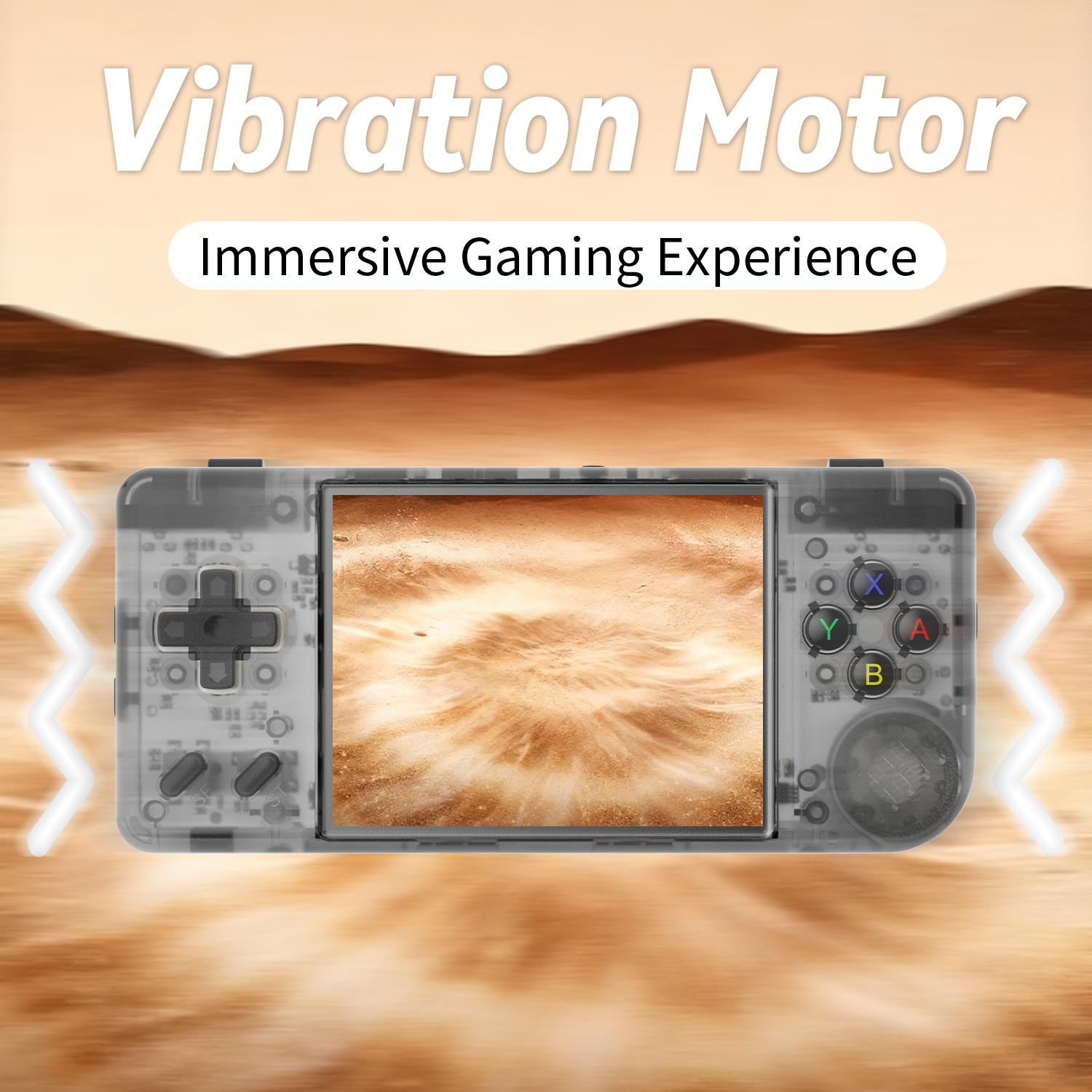 ANBERNIC RG28XX Retro Handheld Game Console 2.83-inch IPS Screen Linux OS Built-in 3100mAH Battery 32G TF Card Support 2.4G Wireless and Wired Controller,HDMI Output TV, Vibration Motor