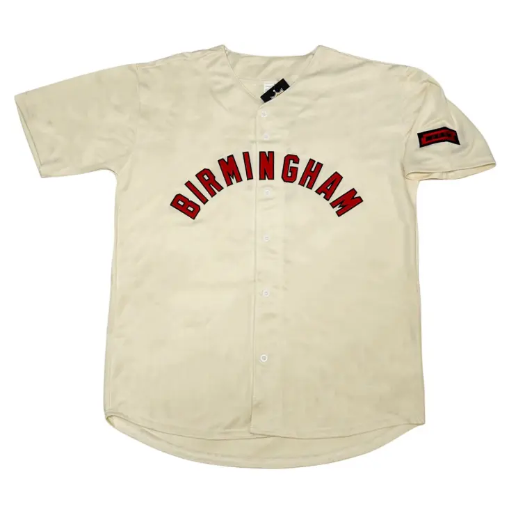 Birmingham cream baseball Jerseys