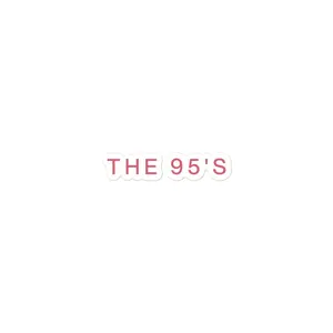 THE 95'S Bubble-free stickers