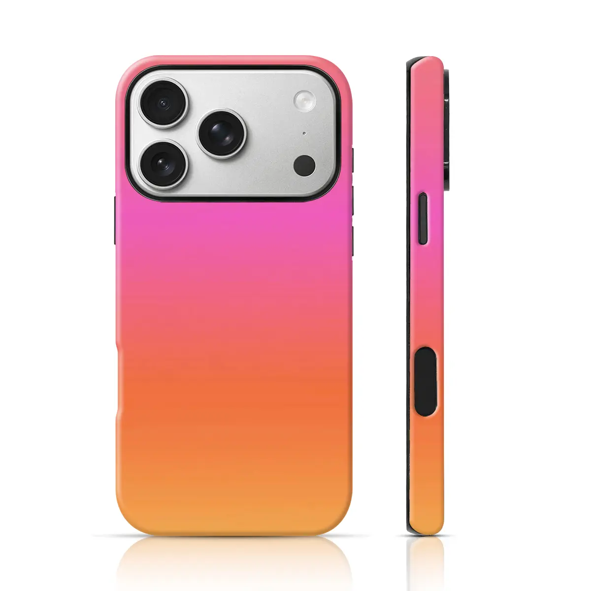 Vibrant Ombre Pattern Design Aesthetic Phone Case TPU for iPhone 17 Pro Max/16 Pro Max /15Pro Max 15/14/13/12 & Samsung S26 /S25Ultra Fashion Phone Case, Protection, Casing