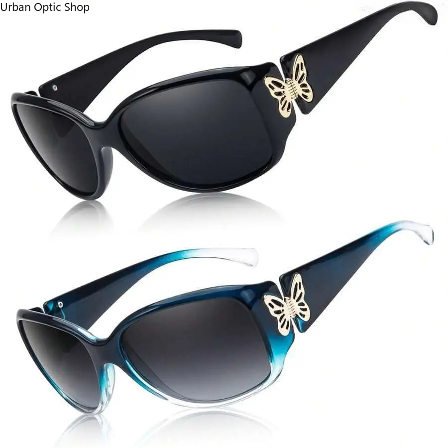 XUH Womens Sunglasses, Fashion Oversized Wrap-Around Frames with UV400 Protection for Daily Wear & Parties, Fashionable Sunglasses, Trendy Beach Eyewear, Sunglasses For Women, Cool Sunglasses