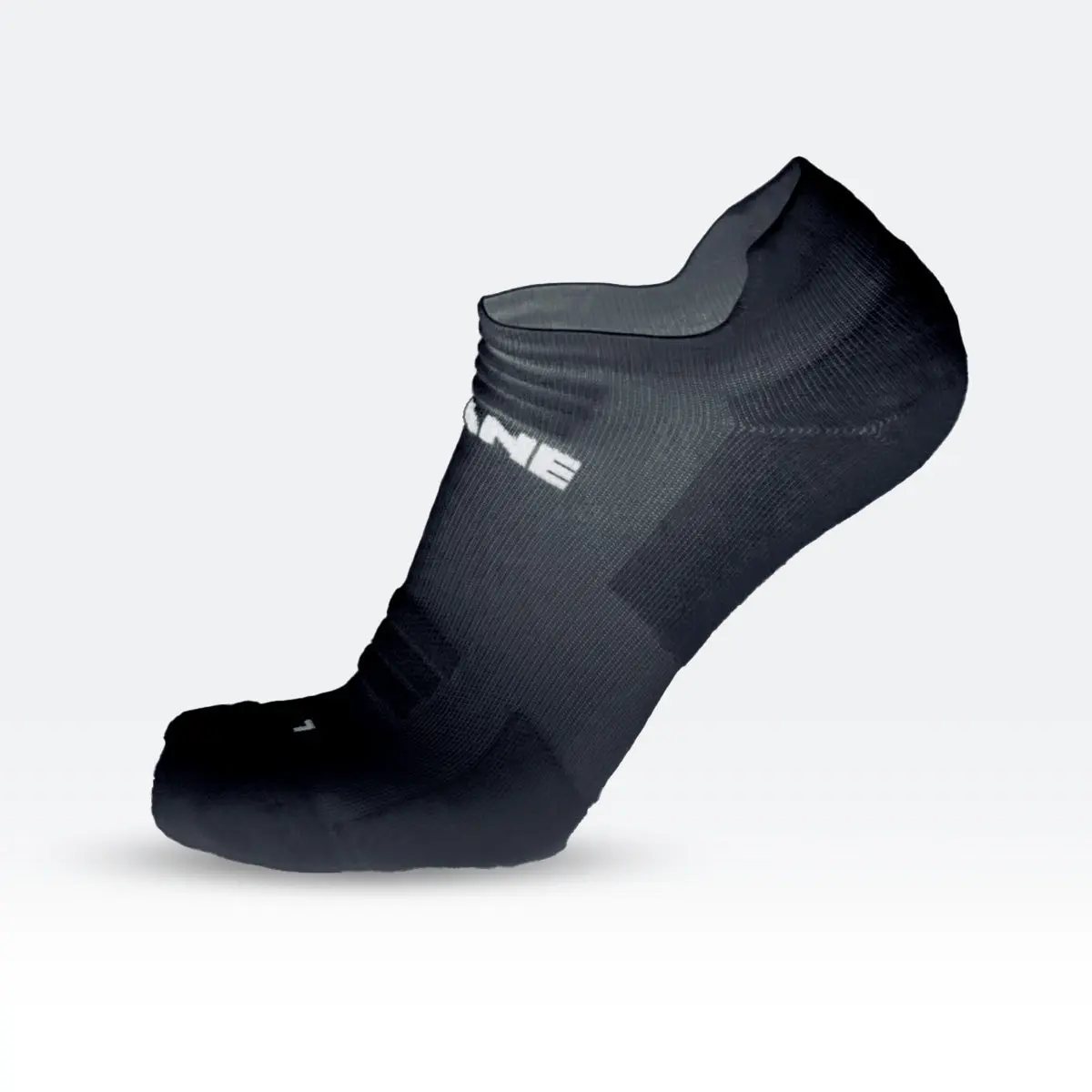 Men's Structured Ankle II Workout Socks - Black