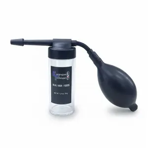 Real Hair Fiber Applicator Haircare Atomizer Pump Easy One Handed Operation Directional Application Tool
