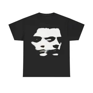 Y2K 90s 2Face Echo Hip-Hop T-Shirt - Heavy Cotton Retro Rap Graphic Tee for Men