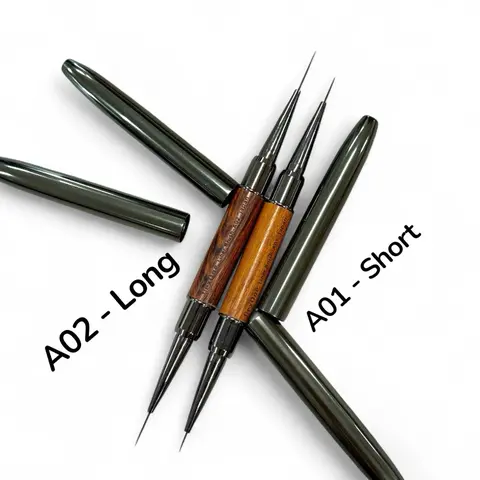 Double-Ended Nail Art Liner Brush – Professional Quality for Precise Nail Designs