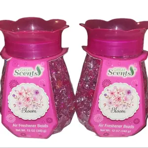 Great Scents Bloom Air Freshener Beads 12 oz Continuous Floral Scented Fragrance for Home Use Set of 2 Aroma Perfume Flower