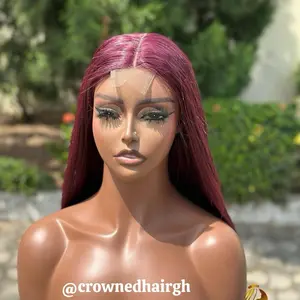 30 Inch Bussdown Glueless Wig Affordable Premium Blend 2x6 Closure Synthetic Hair Wig