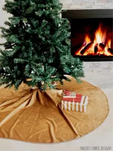 Velvet Tree skirt, Christmas tree skirt, Red Velvet, Christmas Decor, Home Decor, Holiday Decorations