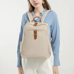 1pc Women relaxed Versatile Backpack, Large Capacity Commuter Bag, Fashion Backpack with Side Pockets, common Laptop Backpack for Girls Outdoor Travel and Shopping
