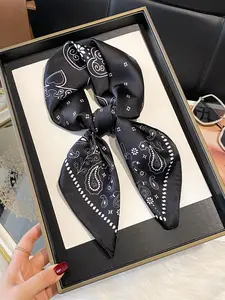 Women's Floral Fashion Scarf for Everyday Use, Elegant Headscarf and Hair Band, Perfect Accessory for All Seasons